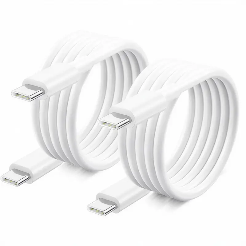 2-Pack 6-Ft 60W Usb-C To Usb-C Fast Charging Cable 1