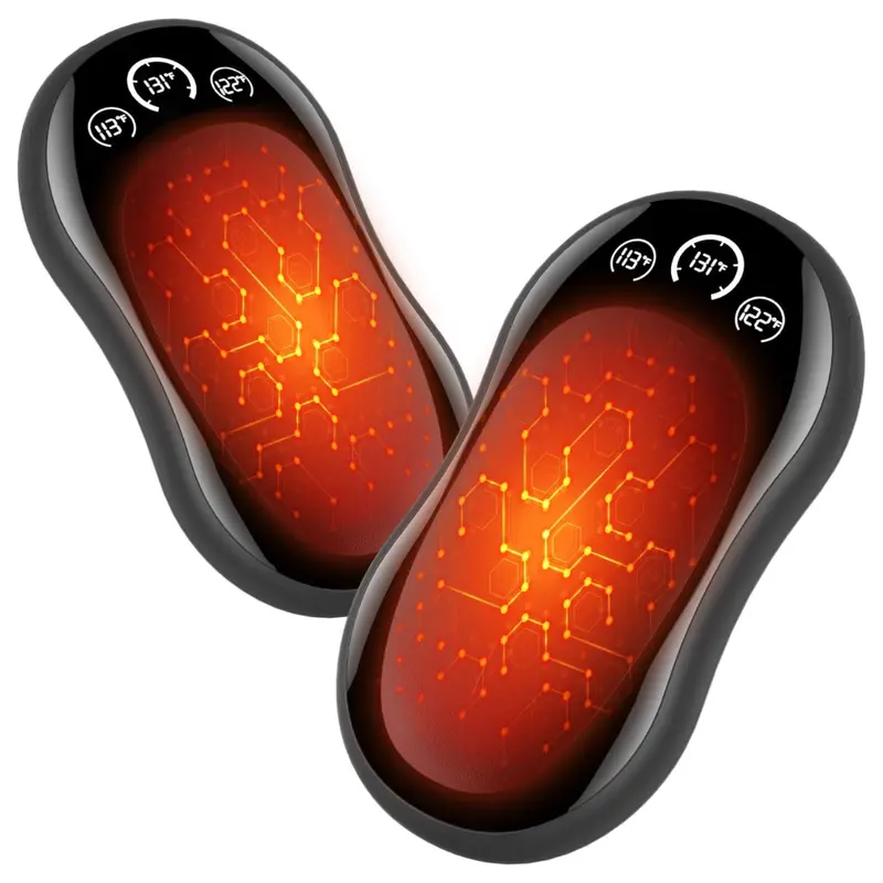 2-Pack 6000Mah Rechargeable Electric Hand Warmers 1