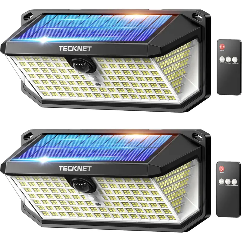 2-Pack 7500Lm 546 Led Motion Sensor Outdoor Lights 1