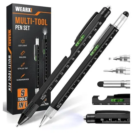 2-Pack 9-In-1 Multitool Pens 1