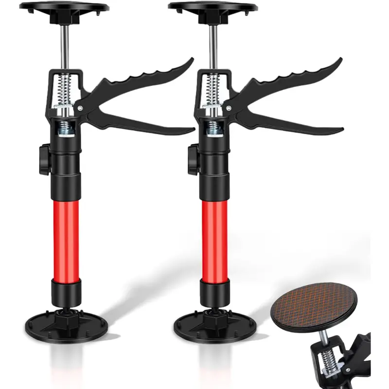 2-Pack Adjustable 12" To 24" Premium Steel Cabinet Jacks 1