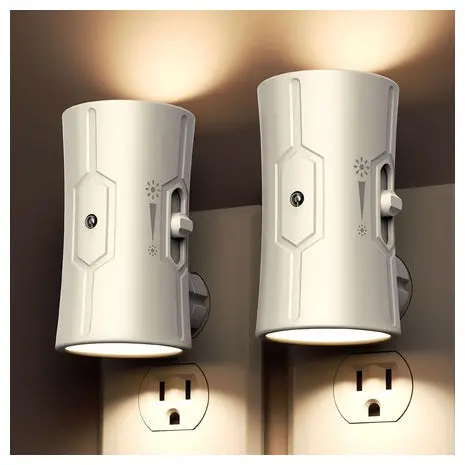 2-Pack Adjustable Smart Sensor Led Night Light 1