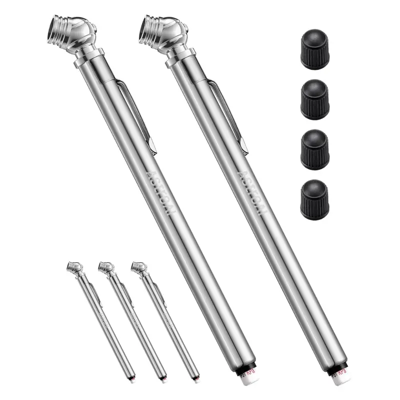 2-Pack Astroai 10-75Psi Pencil Tire Pressure Gauge 1
