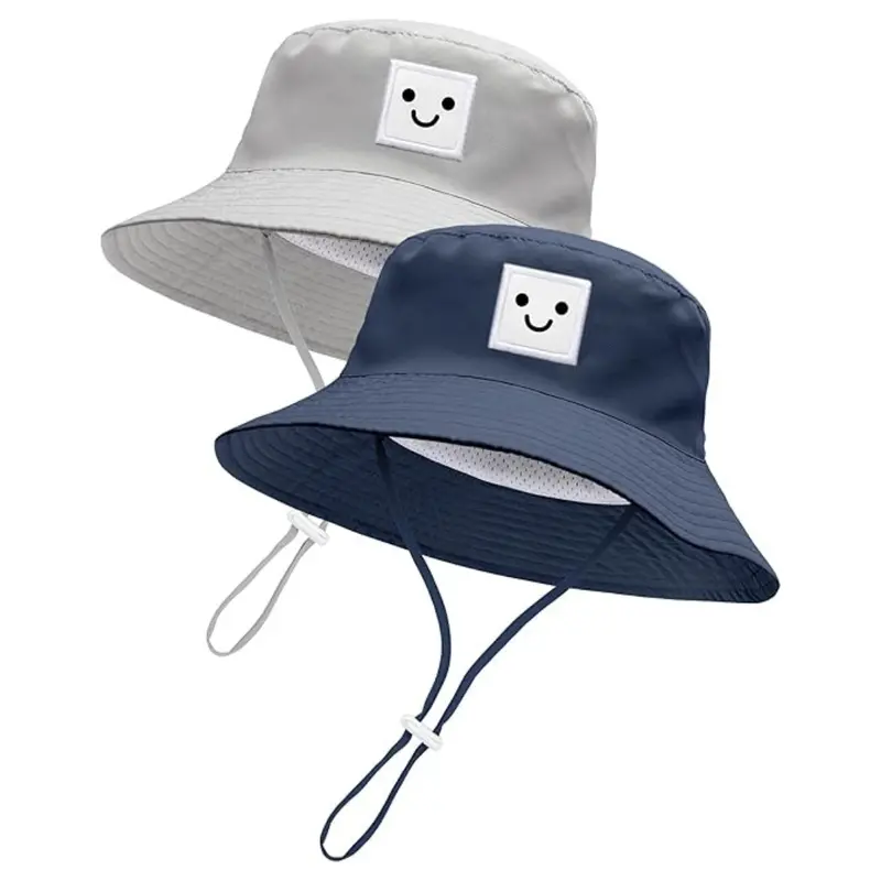 2-Pack Baby Summer Upf 50+ Sun Protection Beach Hat 1