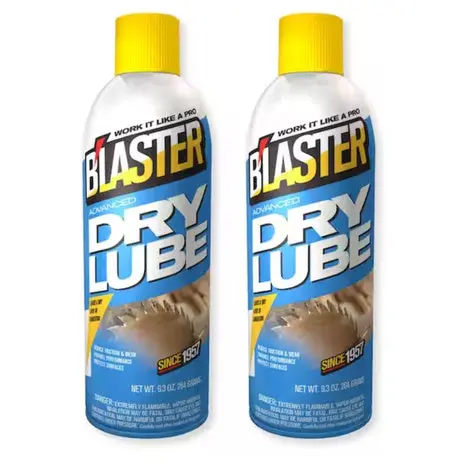 2-Pack Blaster Advanced Dry Lube Spray Lubricant 1