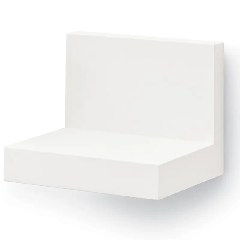 2-Pack Command Quartz 4" Floating Wall Ledges 1