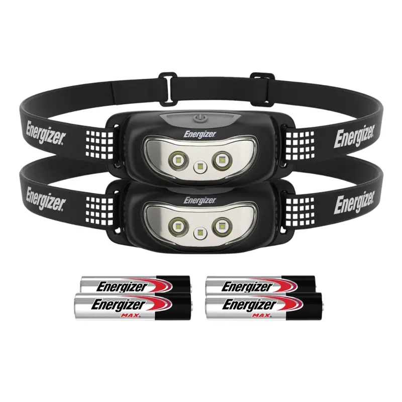 2-Pack Energizer Universal Plus Led Headlamp With Batteries 1