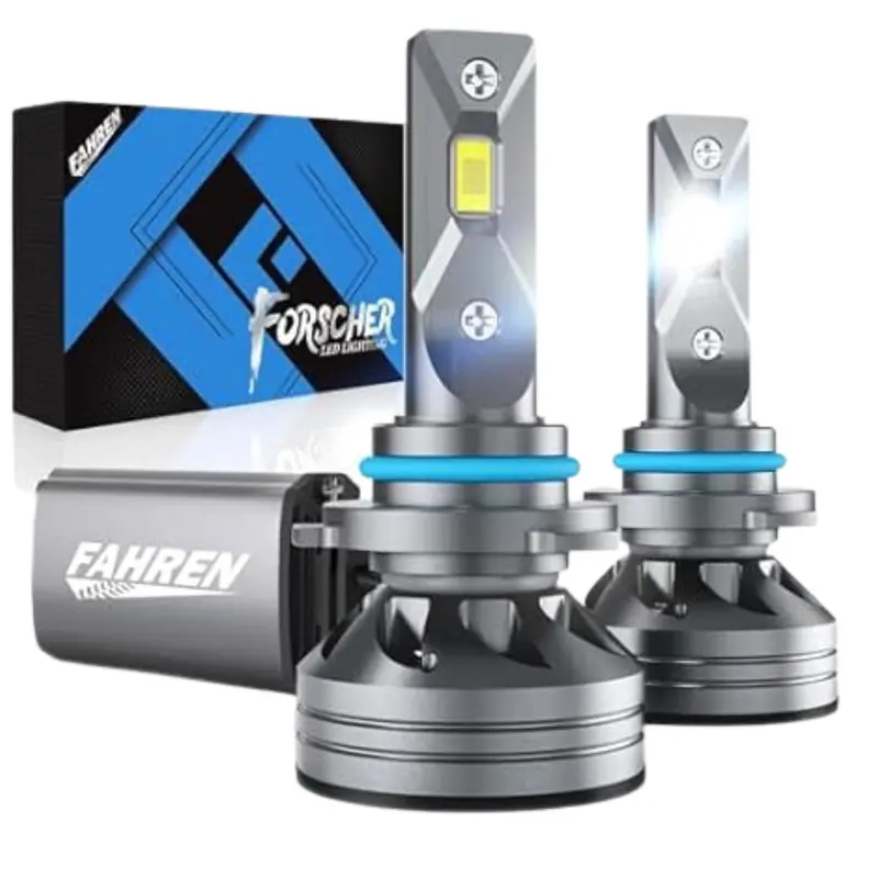 2-Pack Fahren Super Bright 6500K 9006/Hb4 Fog Bulbs Light 1