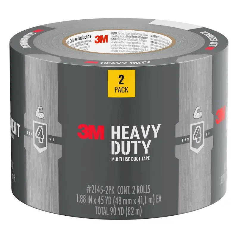 2-Pack Heavy Duty Duct Tape (1.88" X 45 Yd) 1