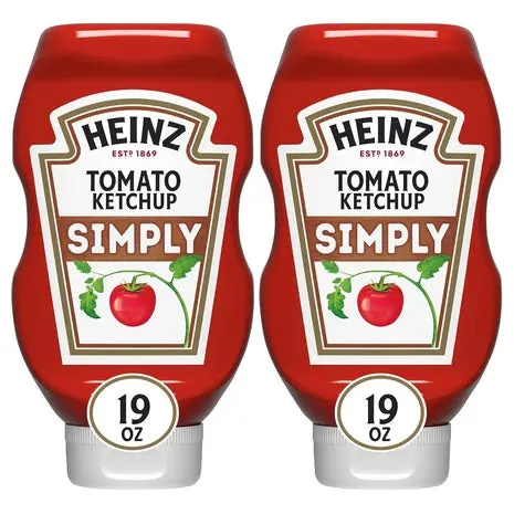 2-Pack Heinz Simply Tomato Ketchup 1
