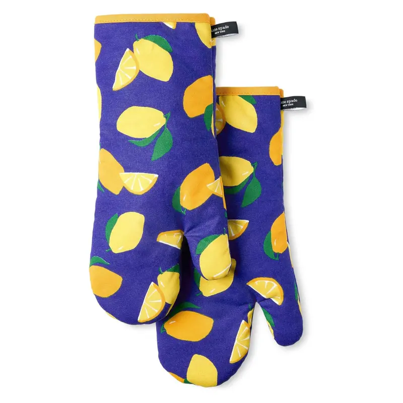 2-Pack Kate Spade Ny Heat Resistant Oven Mitts 1