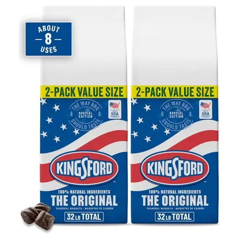 2-Pack Kingsford Original Charcoal Briquettes (16Lb Each) 1