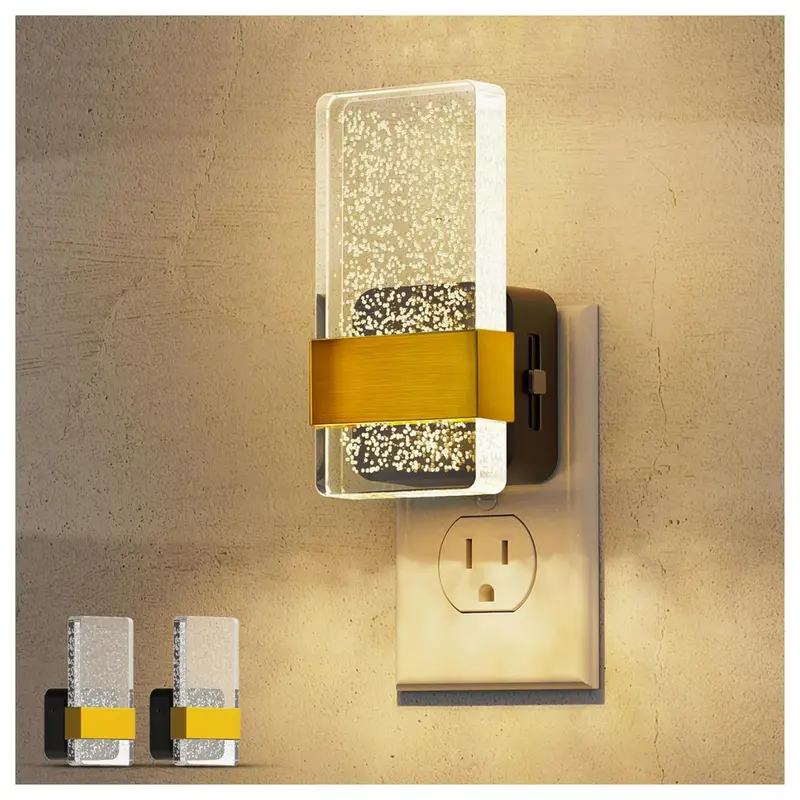 2-Pack Led Night Light With Dusk To Dawn Sensor 1