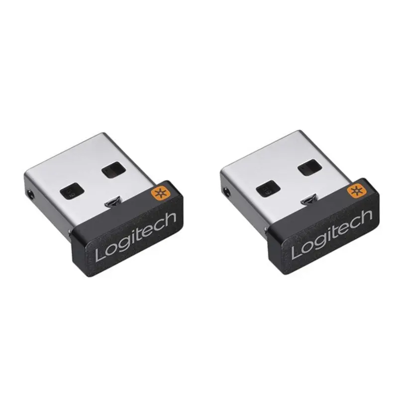2-Pack Logitech 2.4 Ghz Wireless Usb Unifying Receiver 1