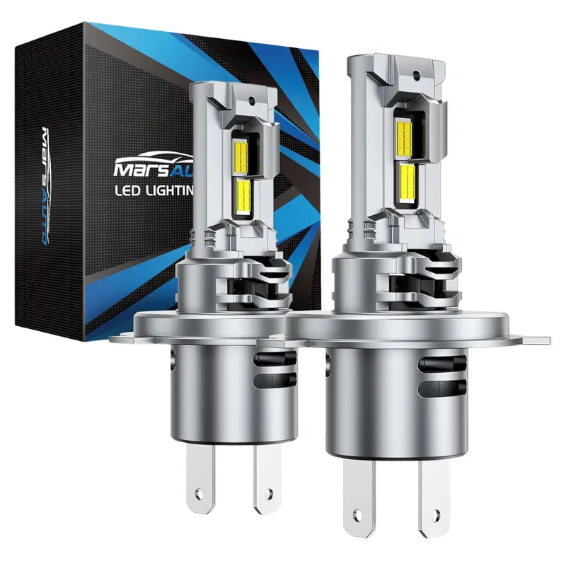 2-Pack Marsauto H4/9003 Super Brighter Fog Bulb With Turbo Fan 1