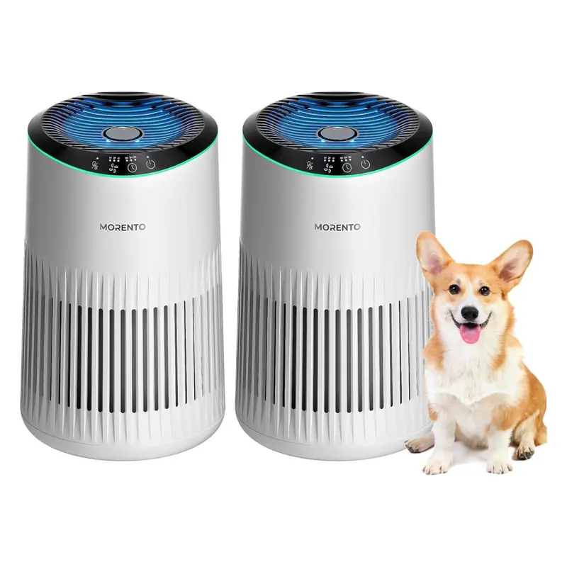 2-Pack Morento Small Space Air Purifiers 1