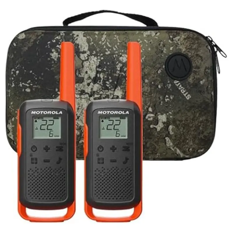 2-Pack Motorola T275 Rechargeable Talkabout 2-Way Radios 1