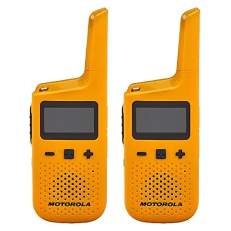 2-Pack Motorola T380 Talkabout Frs 2-Way Radios With Charging Dock 1