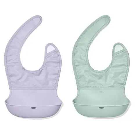 2-Pack Oxo Tot Roll-Up Bibs 1