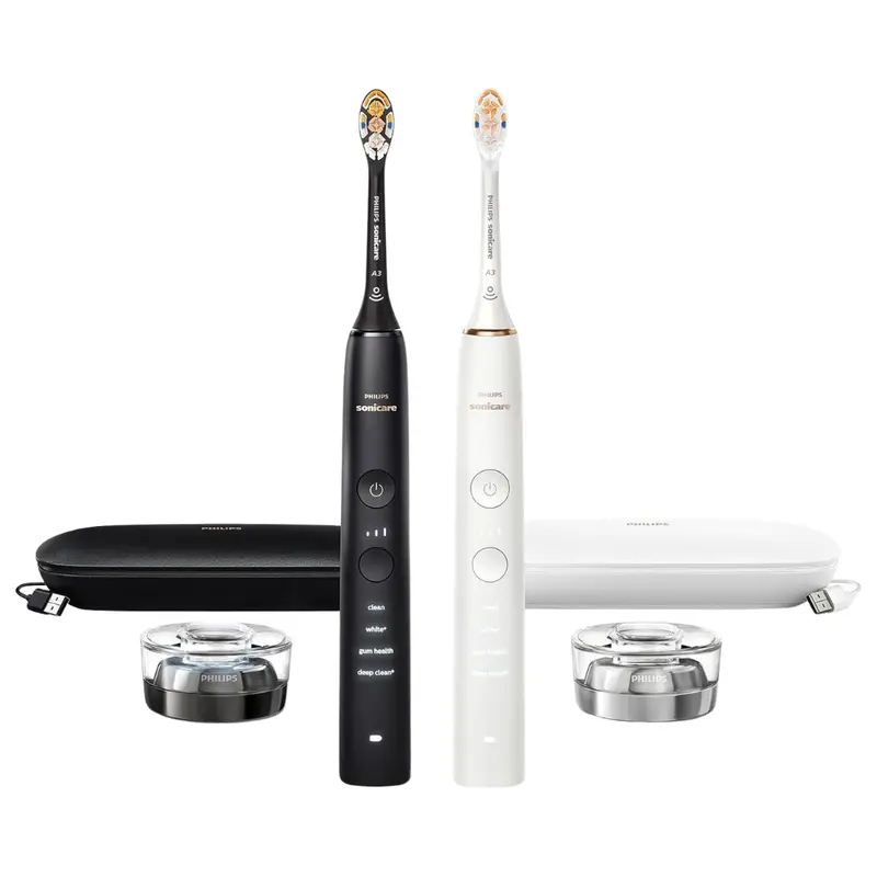 2-Pack Philips Sonicare Diamondclean Connected Electric Toothbrush (2 Colors) 1