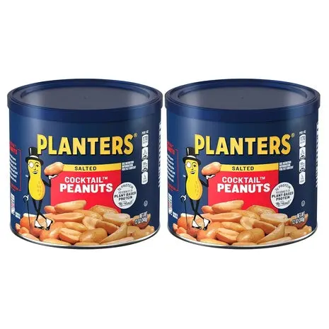 2-Pack Planters Cocktail Peanuts 1