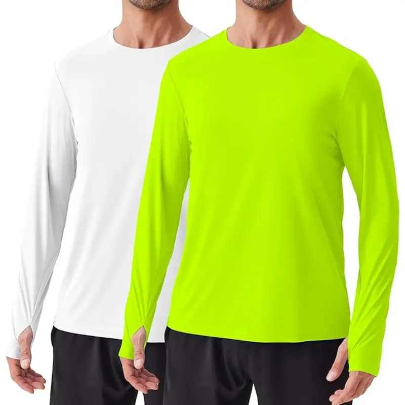 2 Pack Rash Guard Upf 50+ Moisture Wicking Shirts (Various) 1