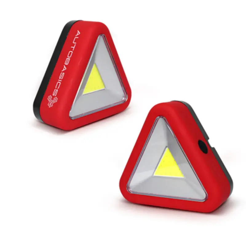 2-Pack S-Abrsp2-05 Roadside Led Safety Triangle Lights 1