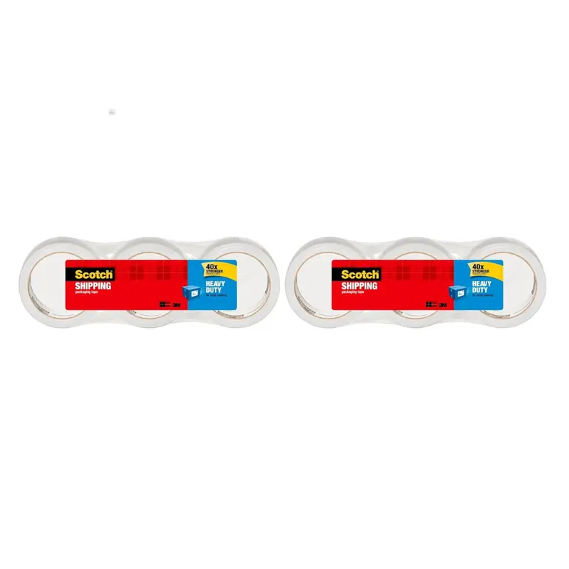 2-Pack Scotch 3M Company Tv205153 Tape (3 Roll Pack) 1