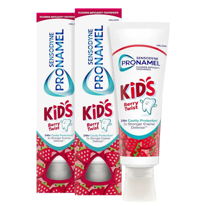 2-Pack Sensodyne Pronamel Kids Fluoride Anticavity Toothpaste (4 Oz) 1
