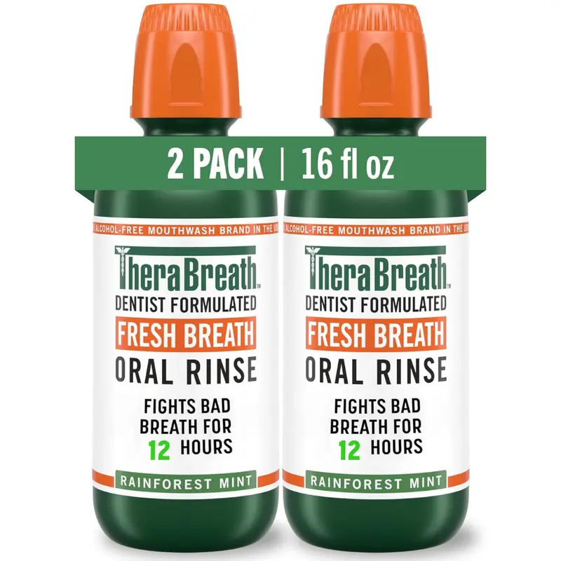 2-Pack Therabreath Fresh Breath Mouthwash 1
