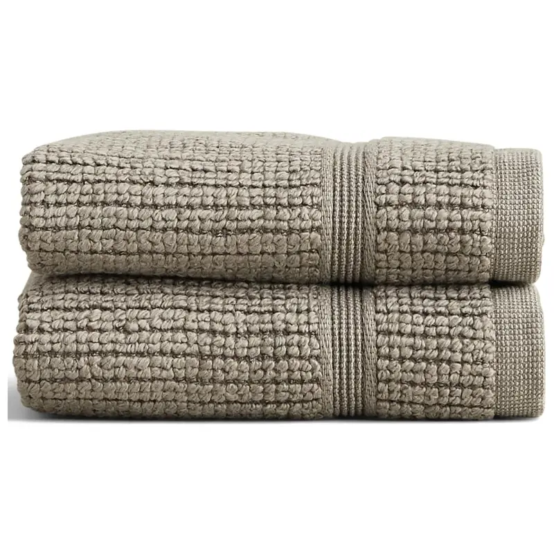 2-Pack Ultra Soft & Absorbent Luxury Cotton Douro Washcloth Set 1