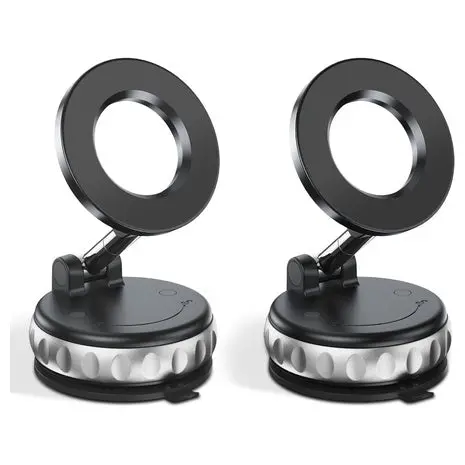 2-Pack Vacuum Suction Magnetic Phone Holder 1