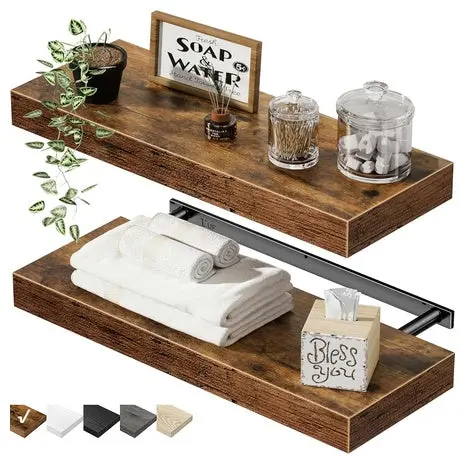 2-Pack Wall Mounted Floating Shelves 1