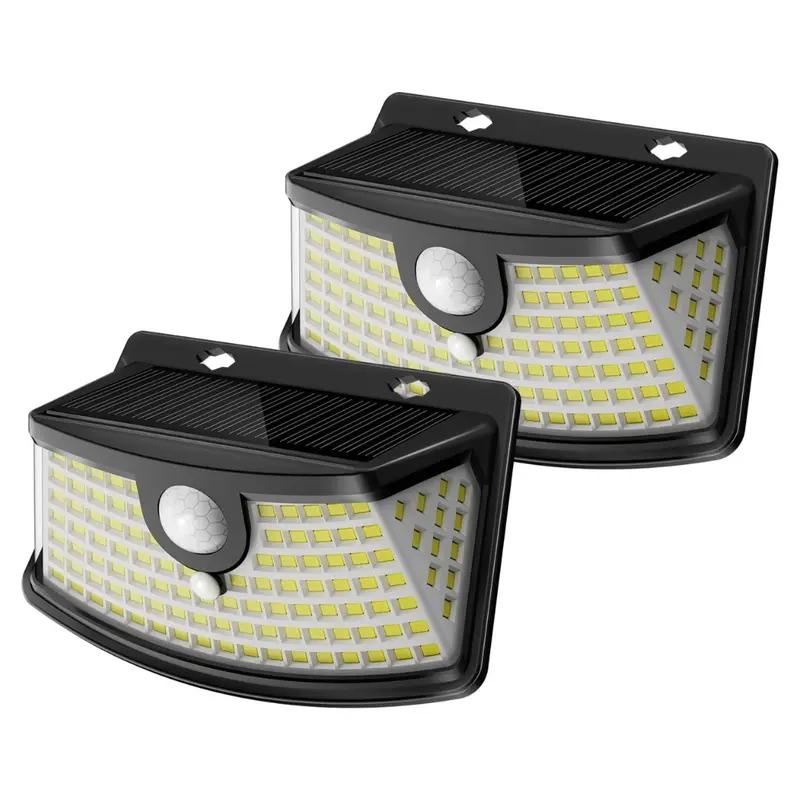 2-Pack Waterproof Solar Motion Sensor Lights 1