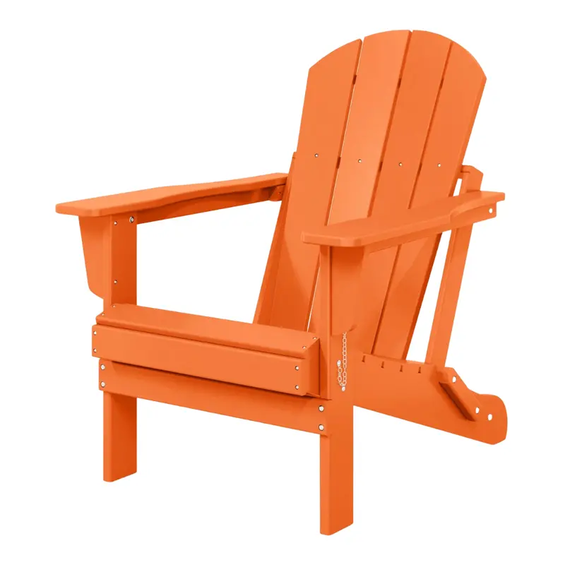 2-Pack Westintrends Malibu Outdoor Folding Hdpe Adirondack Deck Chair (Various) 1