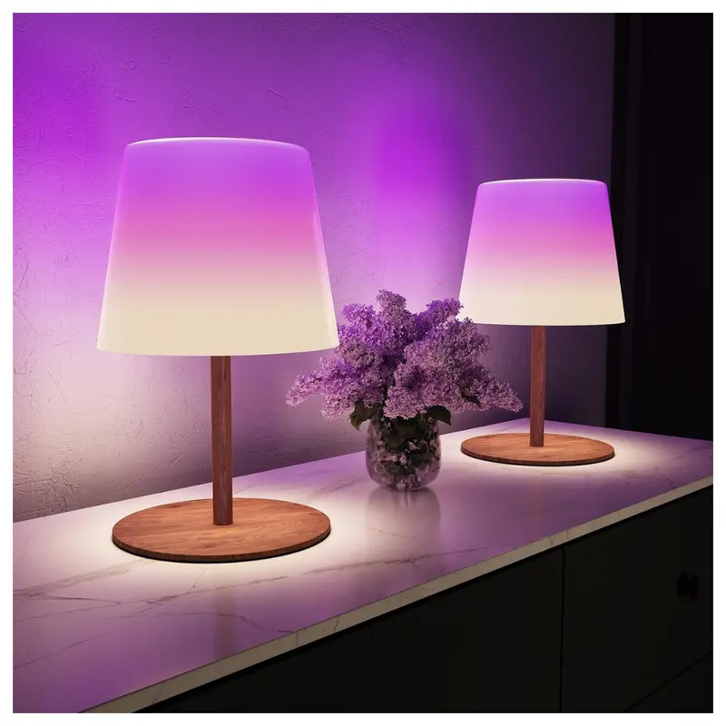 2-Piece 83 Scene Modes Rgb Color Changing Shower Lamp 1