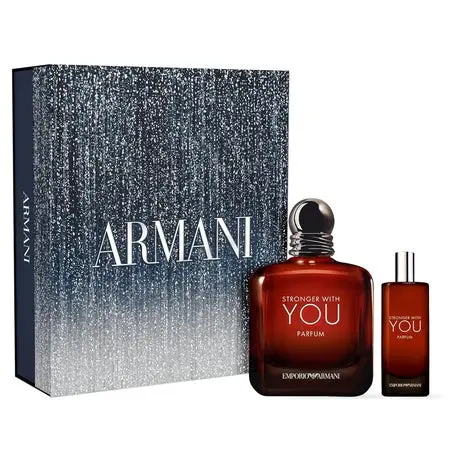 2-Piece Armani Stronger With You Parfum Cologne Set 1
