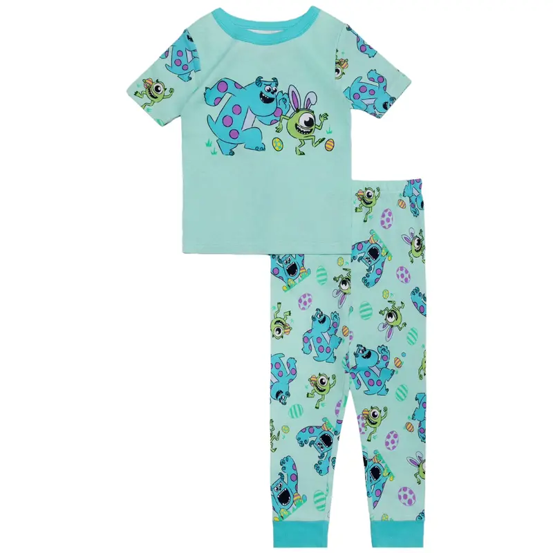 2-Piece Character Toddler Easter Pajama Set (4 Colors) 1