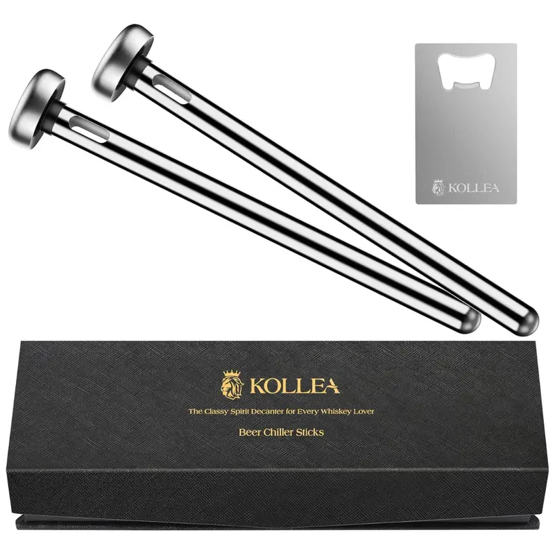 2-Piece Kollea Beer Chiller Sticks & Bottles Operer 1