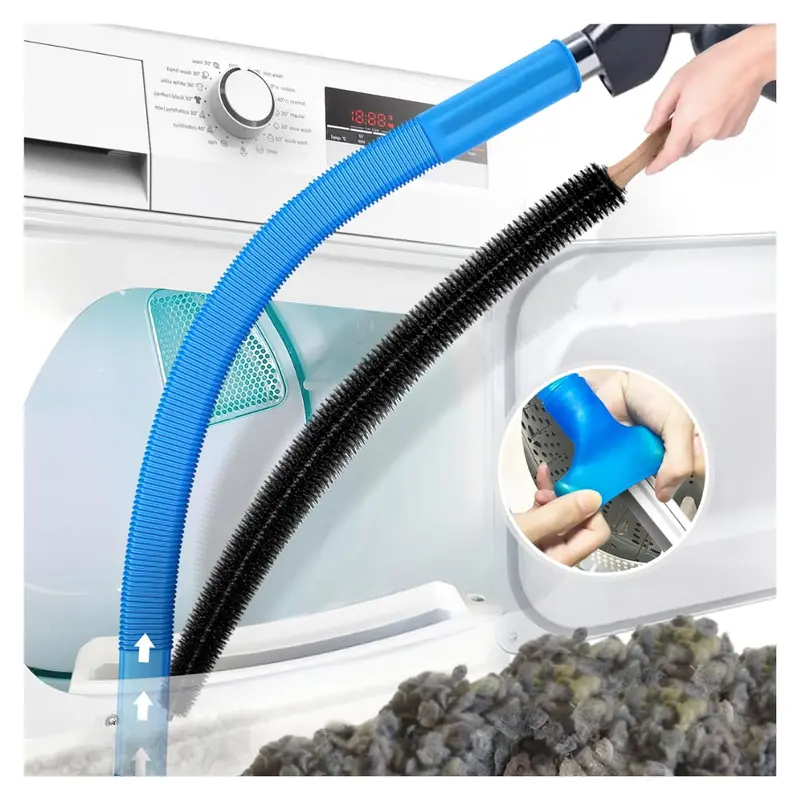 2-Piece Petode Dryer Vent Cleaner Kit (2 Colors) 1