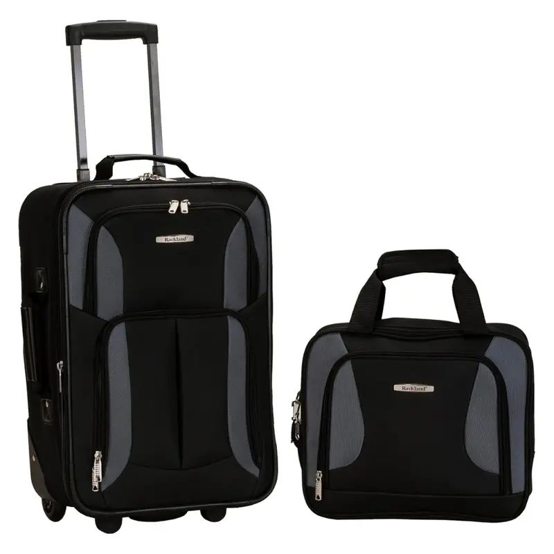 2-Piece Rockland Fashion Softside Luggage Set (2 Colors) 1