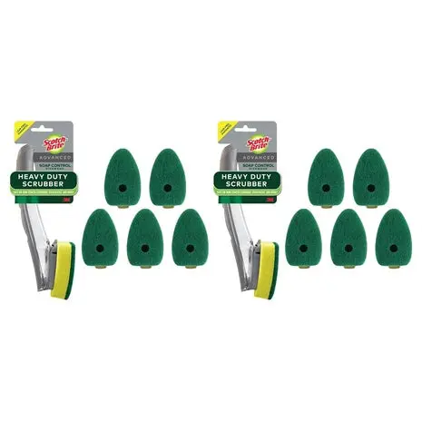 2 Scotch-Brite Advanced Soap Control Dishwand Kits 1