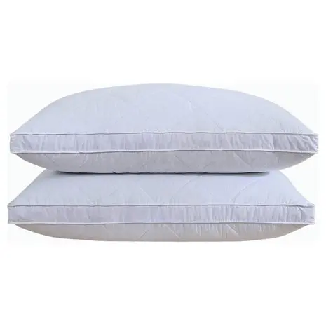 2 Three Geese Queen Size Goose Feather Pillows 1