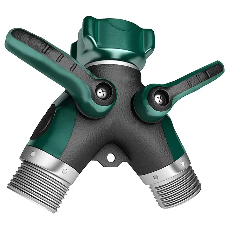 2 Way Garden Hose Splitter 1