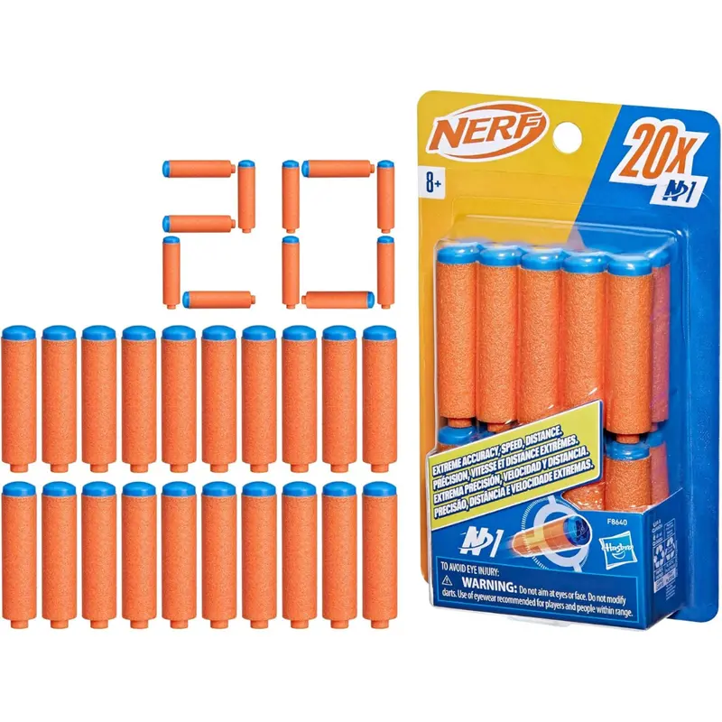 20-Count Nerf N Series N1 Refill Foam Darts 1