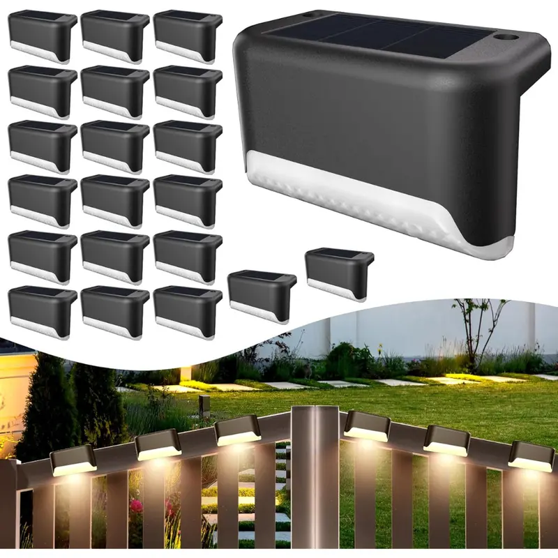 20-Count Waterproof Led Solar Deck Lights 1