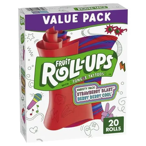 20 Fruit Rollup Variety Pack 1