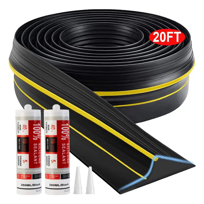 20-Ft Universal Garage Door Threshold Seal Strip 1