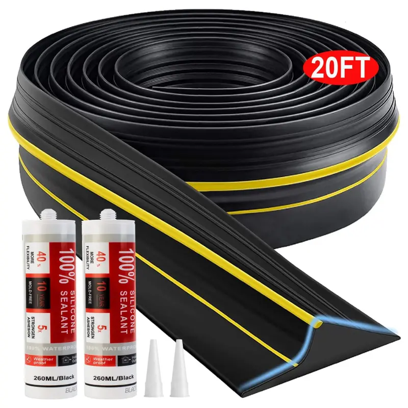 20-Ft Universal Garage Door Threshold Seal Strip 1