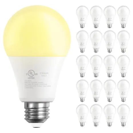 20 Led A19 60W Light Bulbs 1